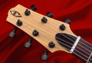 Headstock detail